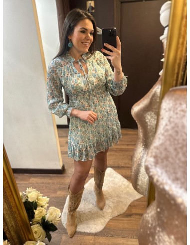 Vestido turquesa