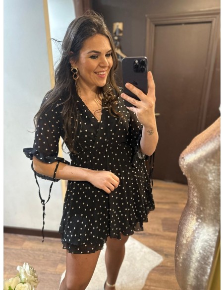 Vestido topitos