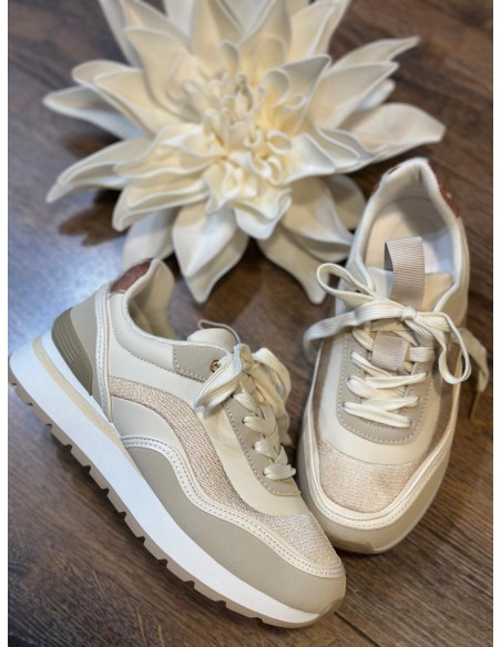 Deportiva beige