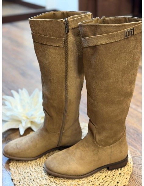 Bota khaki plana
