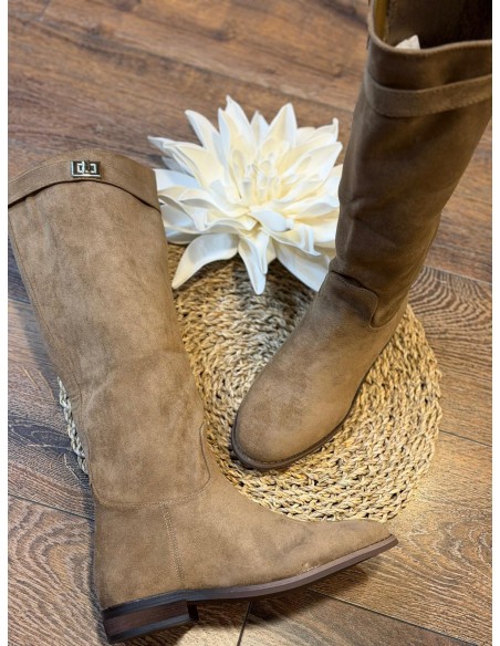 Bota khaki plana