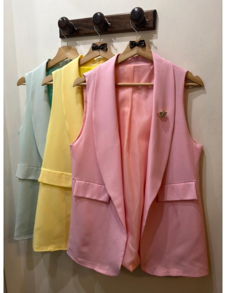 Chaleco blazer