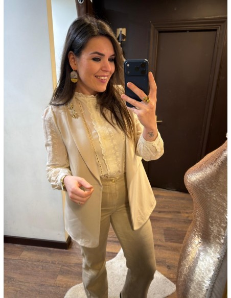 Chaleco blazer