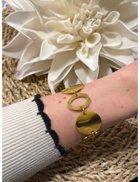 Pulsera acero arandela