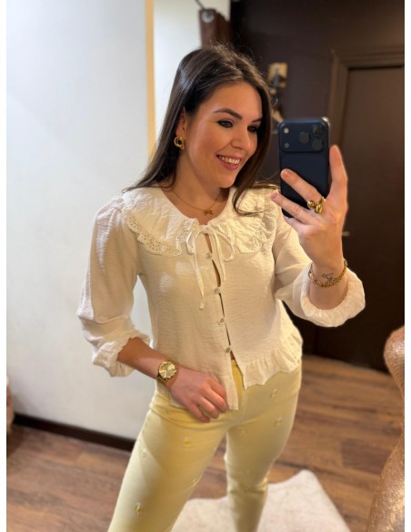 Blusa cuello