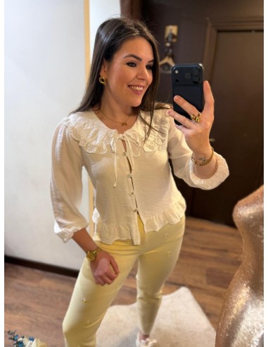 Blusa cuello