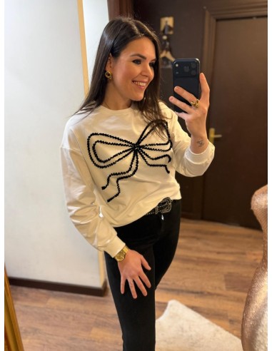 Sudadera lazo