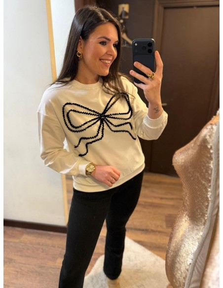 Sudadera lazo
