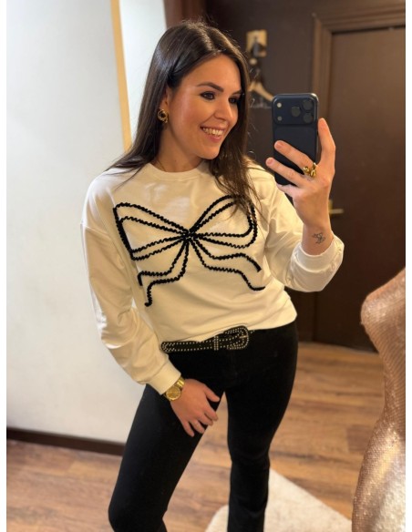 Sudadera lazo