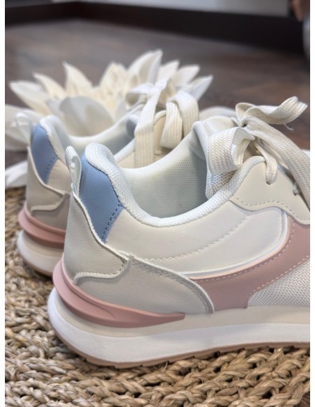 Deportiva rosa/azul