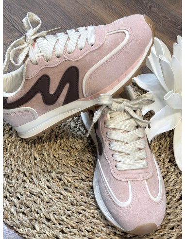 Deportiva rosa/marrón
