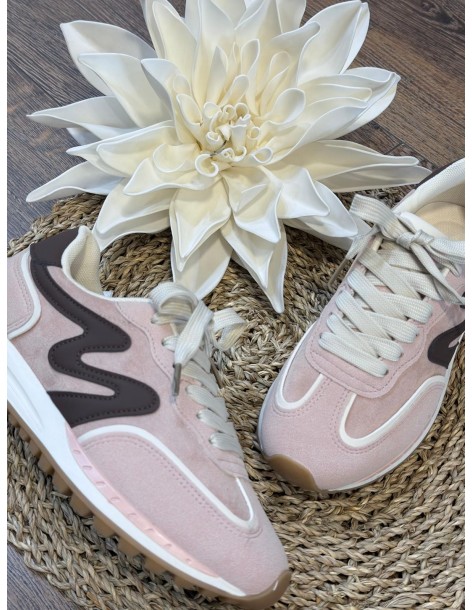 Deportiva rosa/marrón 2