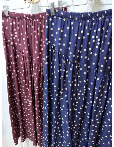 Falda midi lunar