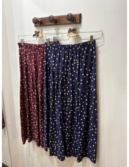 Falda midi lunar