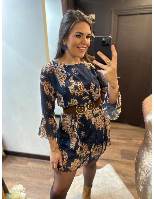 Vestido lazo espalda