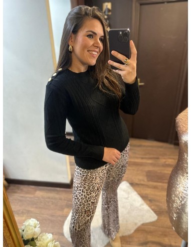 Pantalón licra leopardo