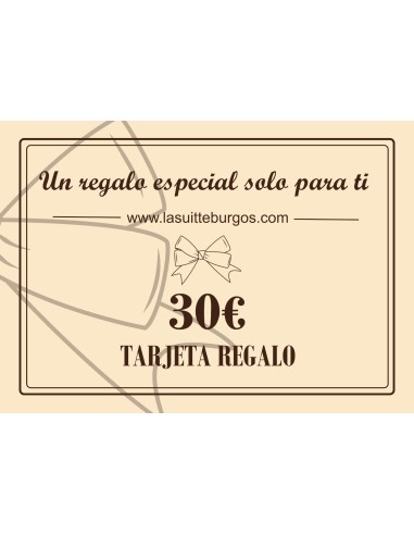 Tarjeta regalo 30€