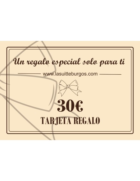 Tarjeta regalo 30€