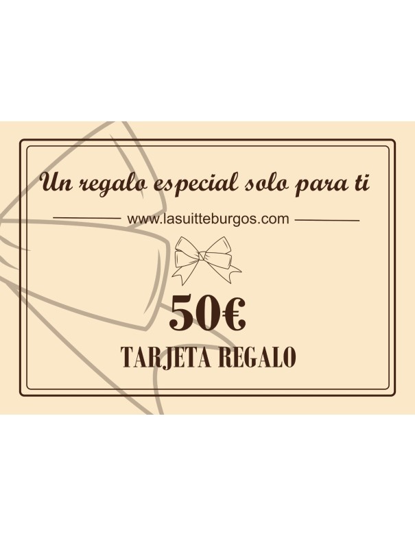 Tarjeta regalo 50€