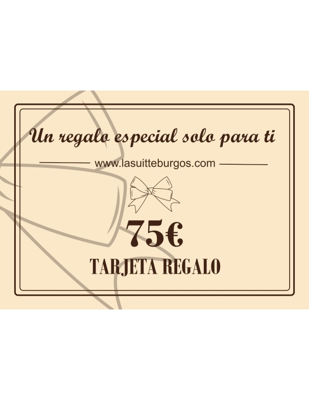 Tarjeta regalo 75€