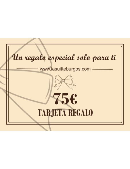 Tarjeta regalo 75€