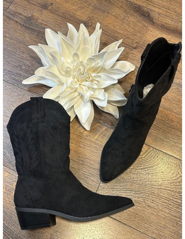 Bota campera negra