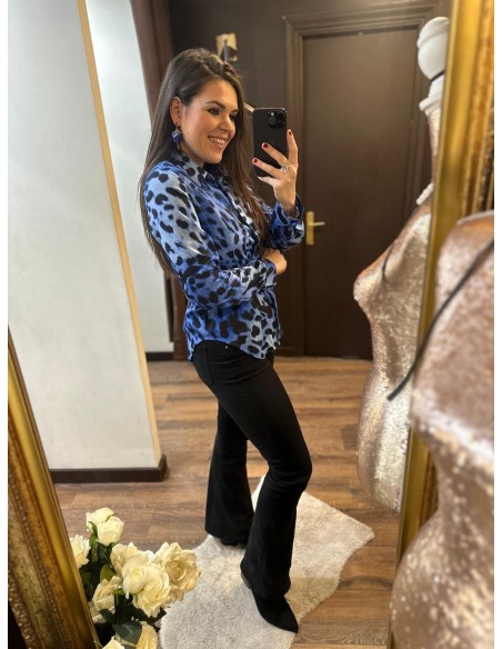 Camisera azulona print